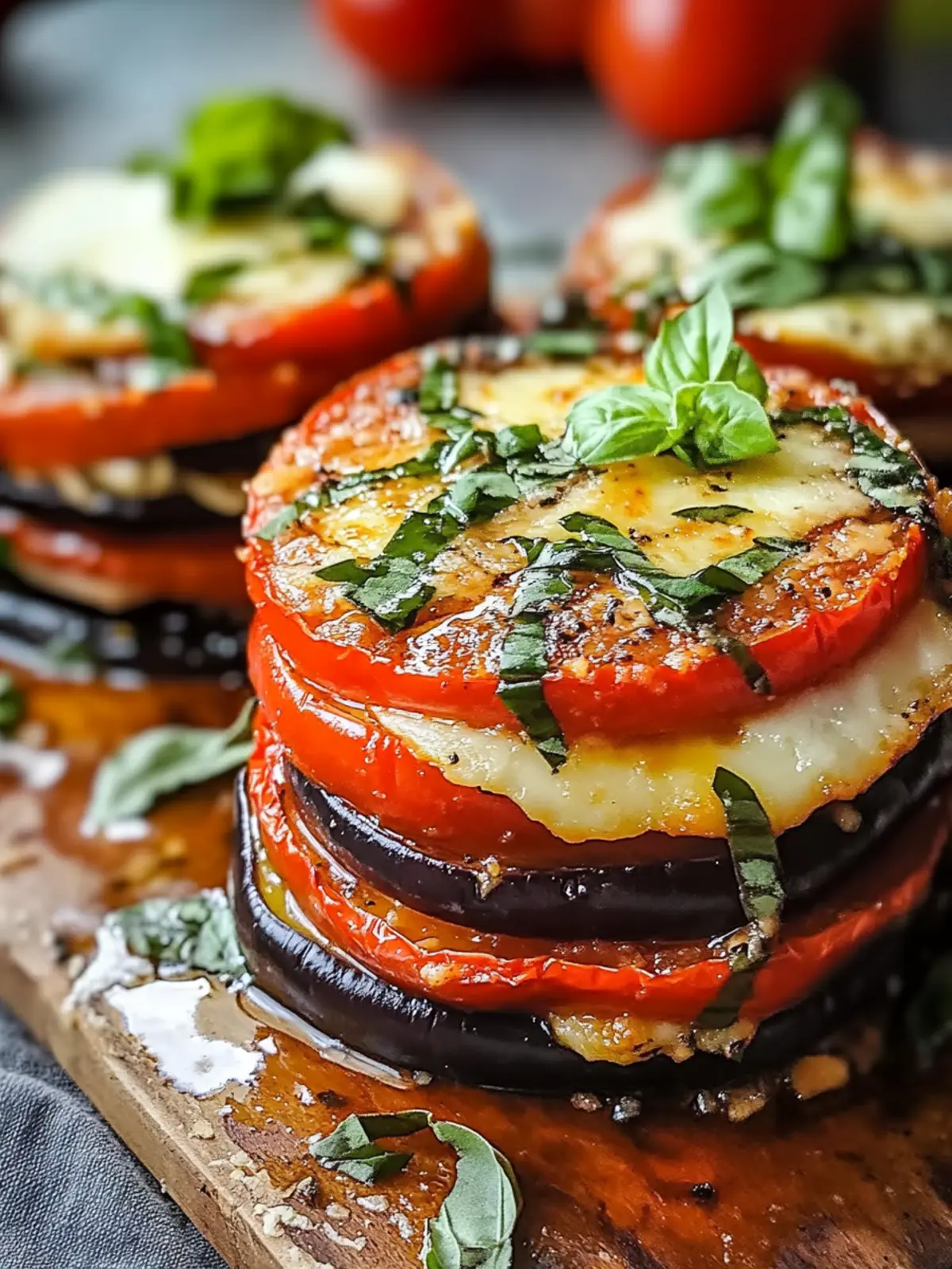 Baked Eggplant and Tomato Stacks for a Cozy, Healthy Dinner 2 Baked Eggplant and Tomato Stacks