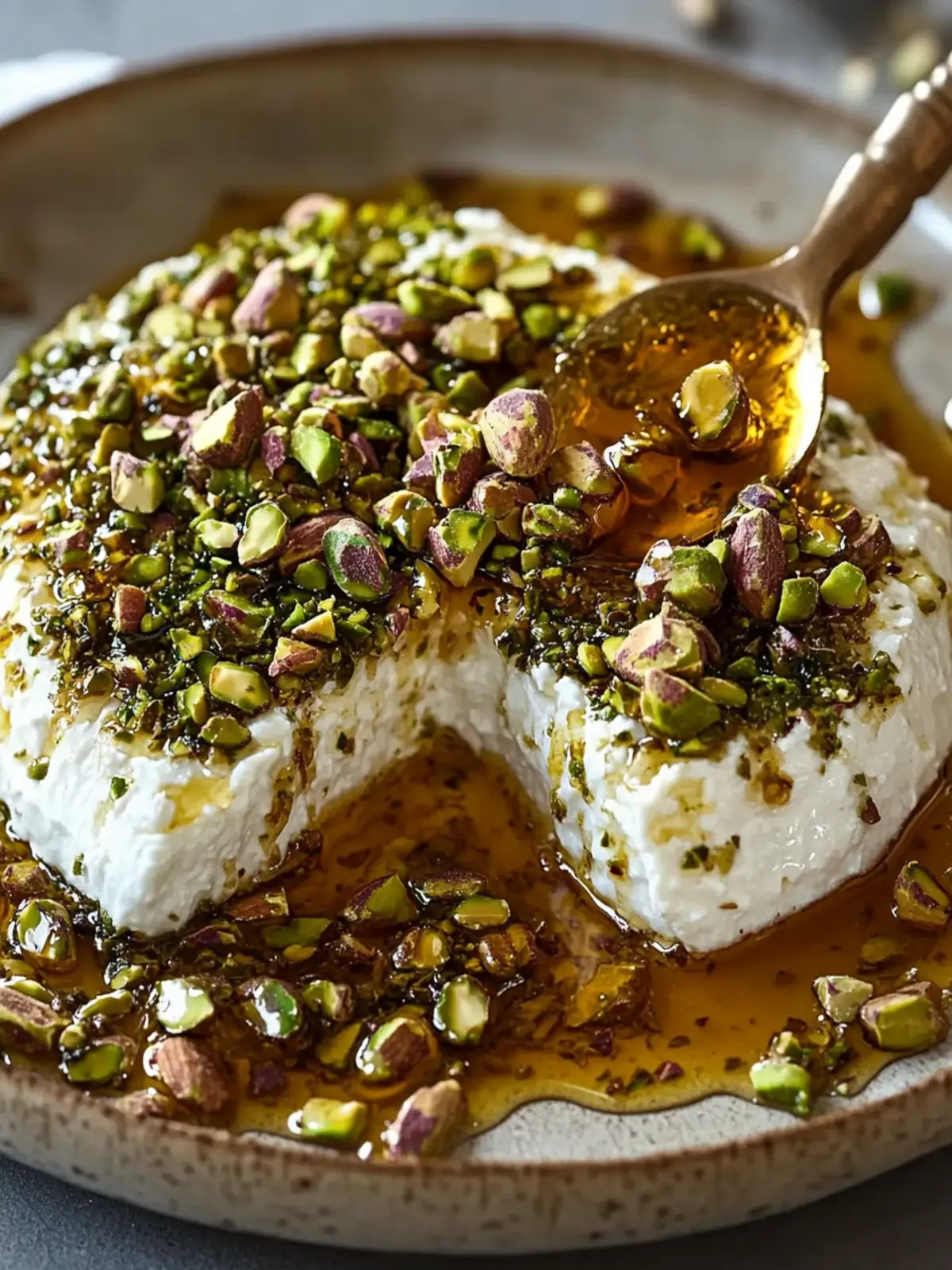 Boursin with Pistachios & Honey: A Quick Flavor Sensation 4 Boursin with Pistachios & Honey