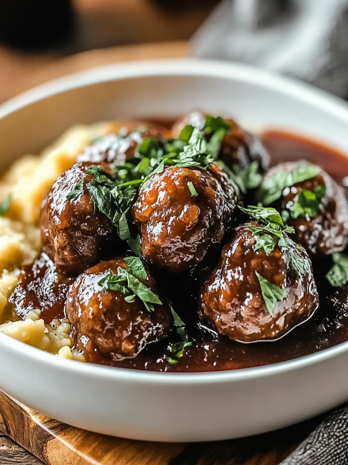 Red Wine Braised Meatballs That Will Wow Your Dinner Guests 2 Red Wine Braised Meatballs