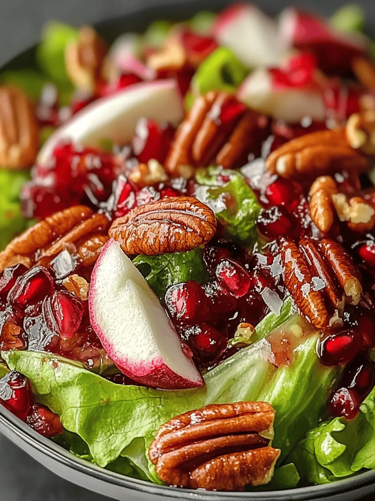Pomegranate Pecan Salad Vinaigrette That's Quick and Delicious 2 Pomegranate Pecan Salad Vinaigrette