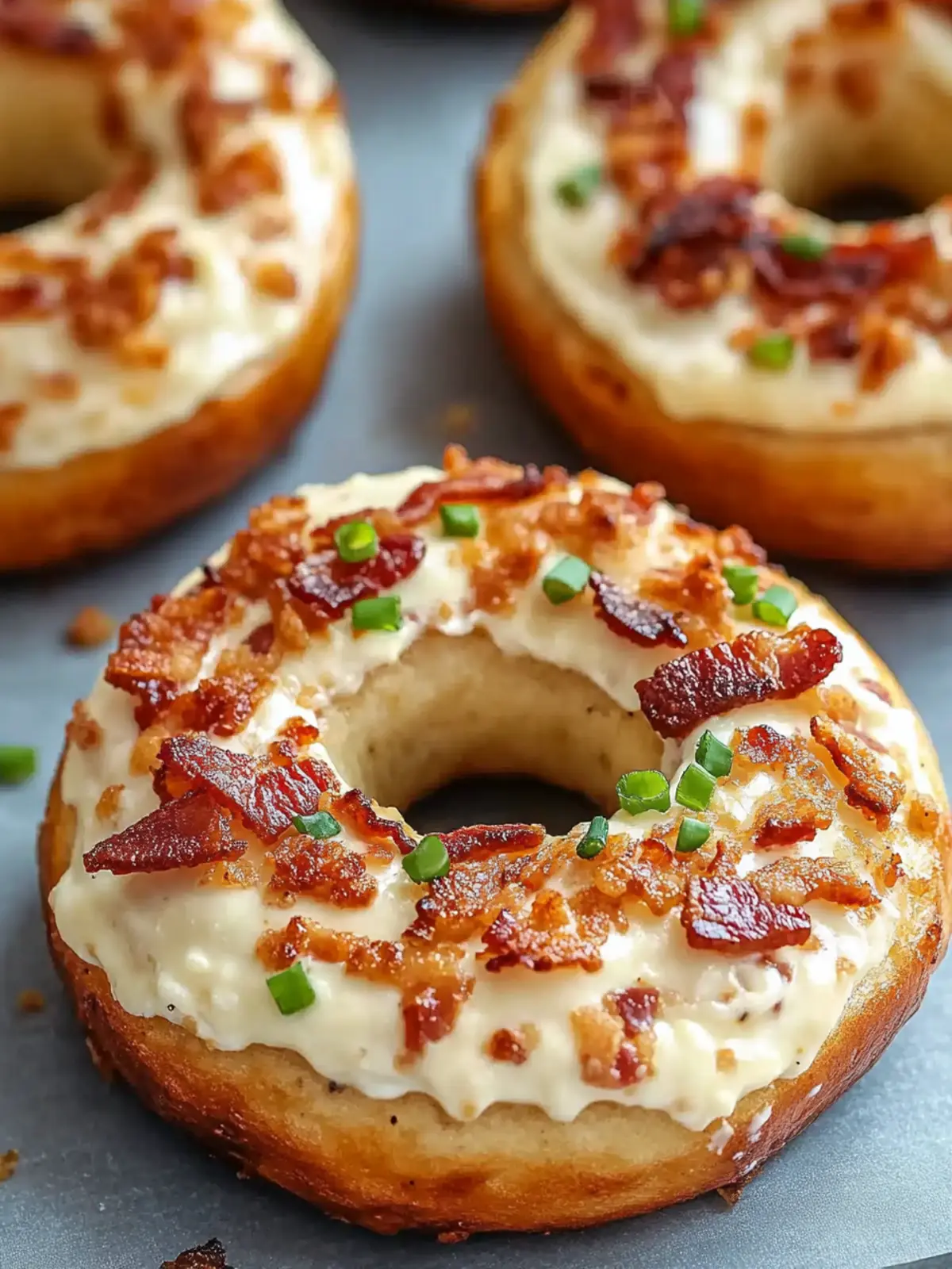 Zesty Bacon Cream Cheese Bagels for Your Morning Bliss 2 Zesty Bacon Cream Cheese Bagels