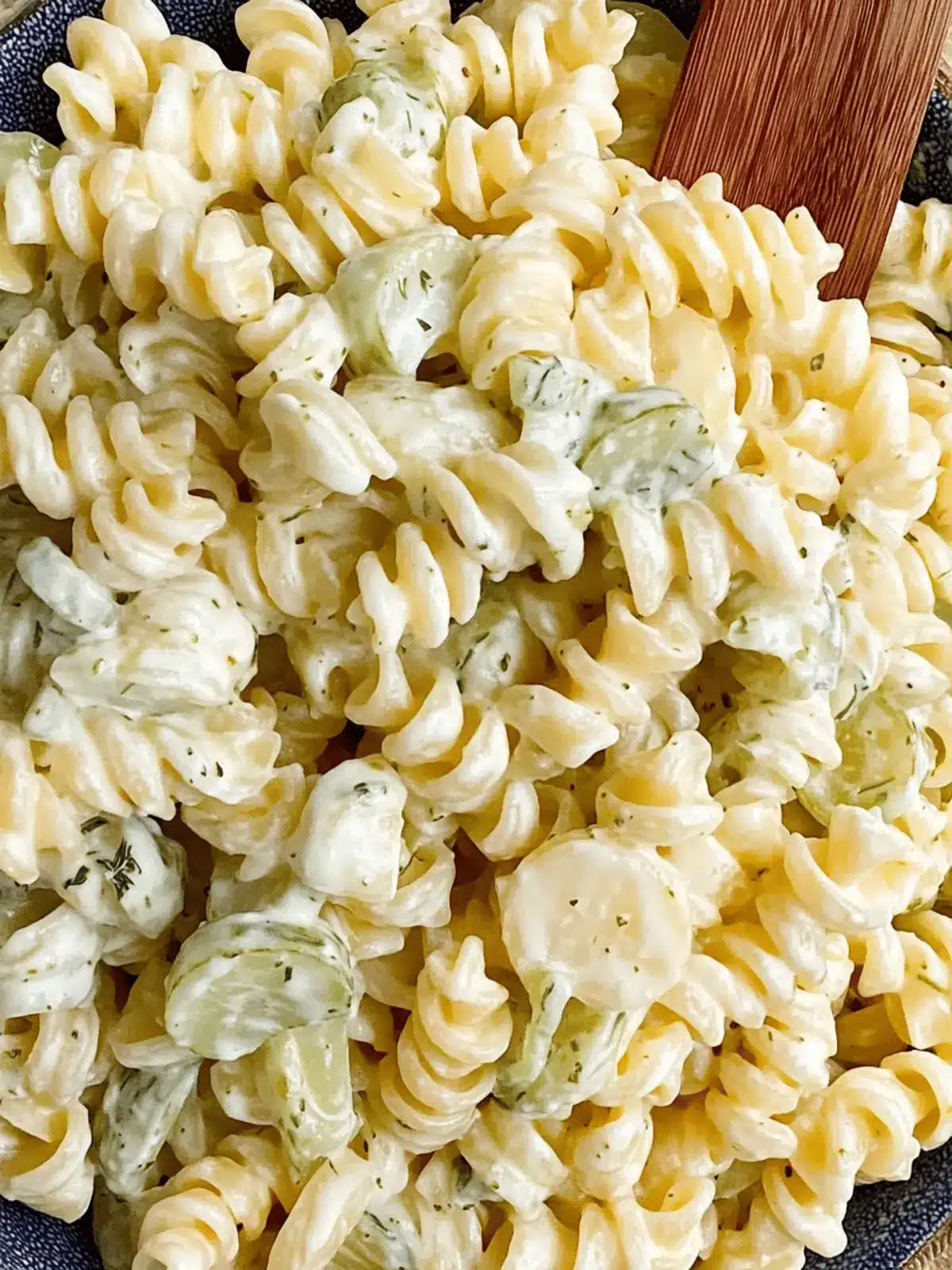 Delicious Dill Pickle Pasta Salad for Summer BBQs and Fun 4 Dill Pickle Pasta Salad
