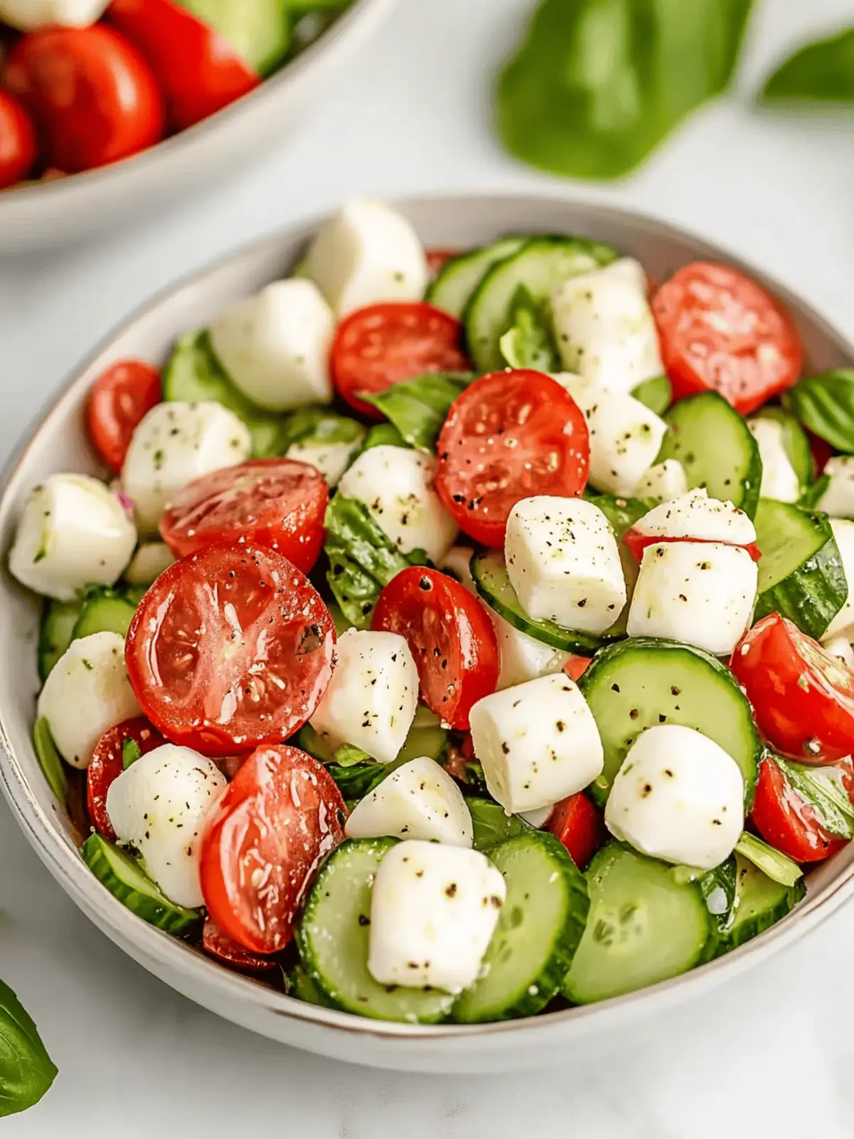 Refreshing Cucumber Caprese Salad to Beat the Summer Heat 3 Refreshing Cucumber Caprese Salad to Beat the Summer Heat