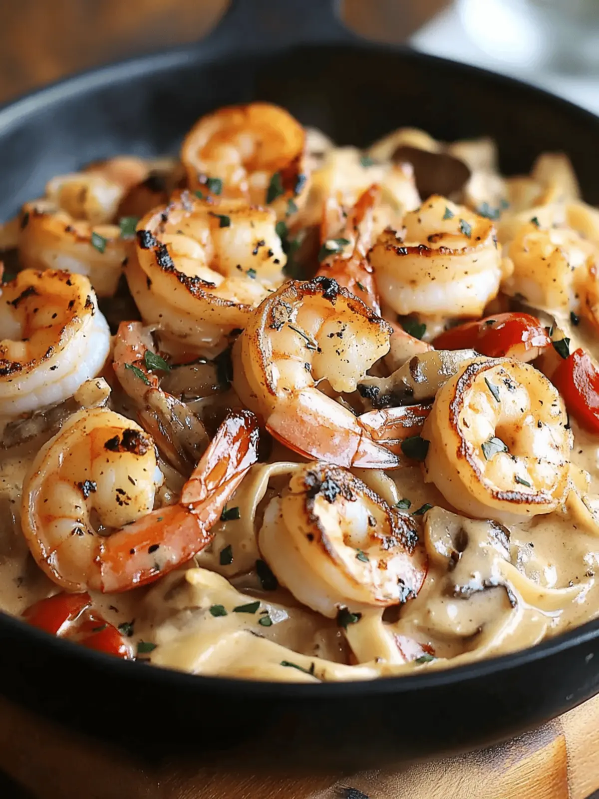 Blackened Shrimp Stroganoff: Creamy Cajun Comfort at Home 2 Blackened Shrimp Stroganoff