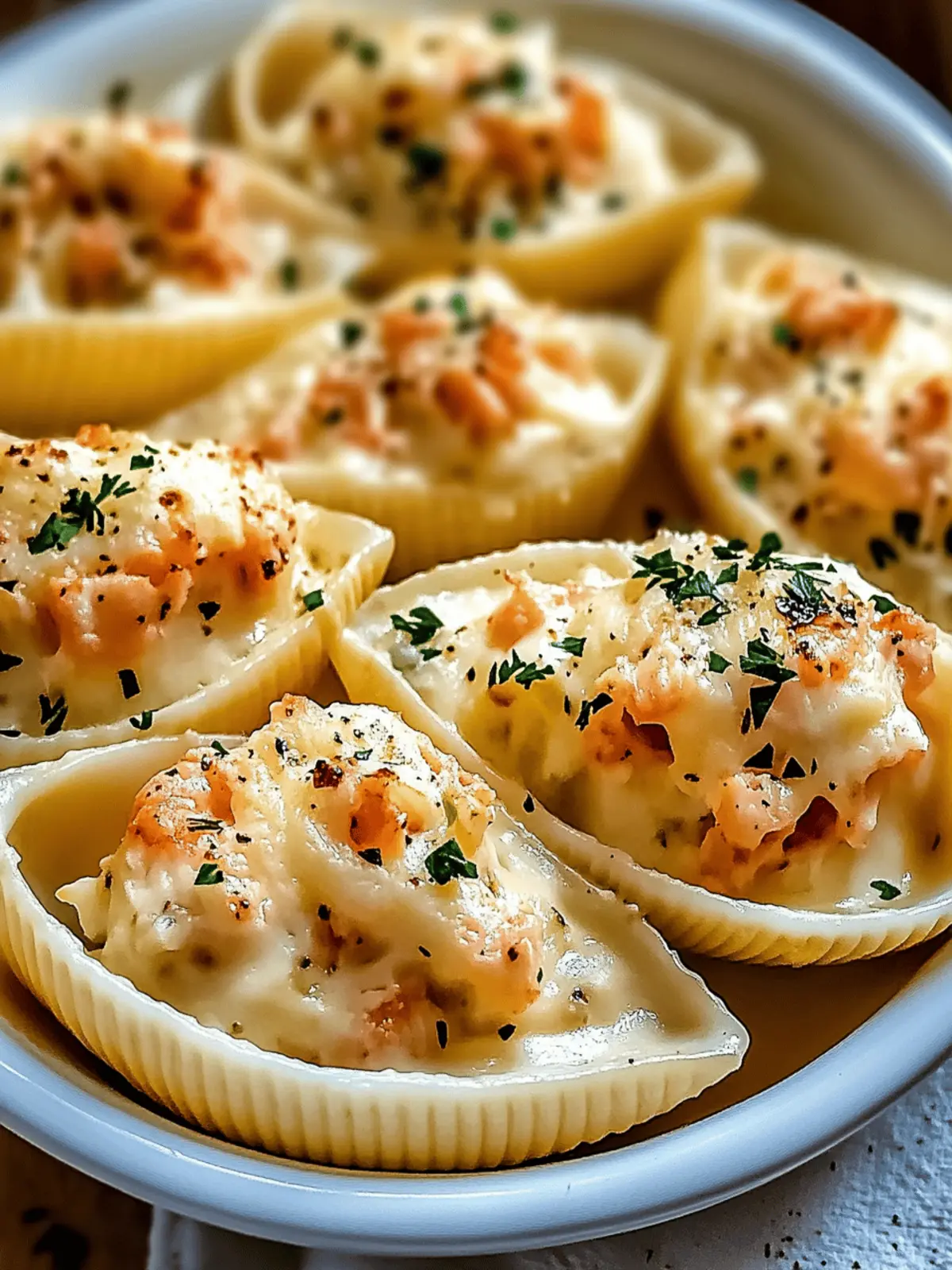 Indulge in Creamy Seafood Stuffed Shells for Special Occasions 4 Indulge in Creamy Seafood Stuffed Shells for Special Occasions