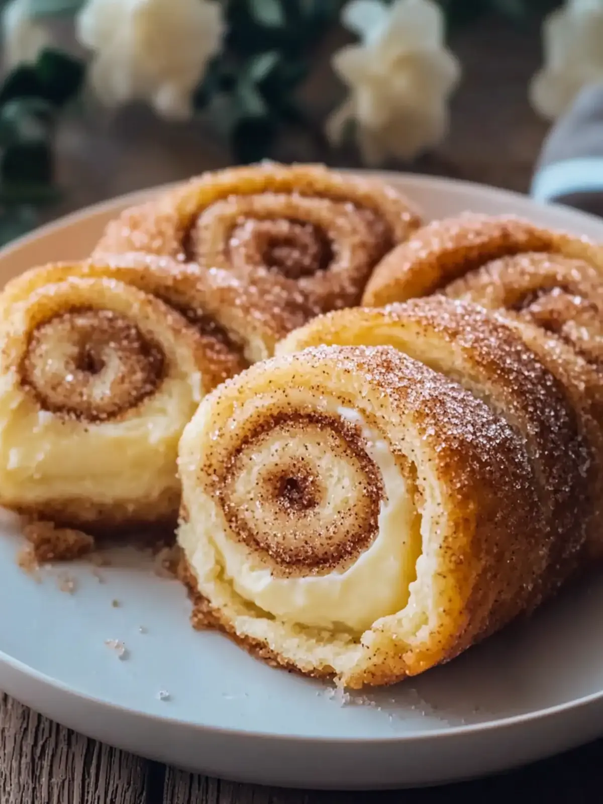 Cream Cheese Cinnamon Sugar Rolls That Melt in Your Mouth 4 Cream Cheese Cinnamon Sugar Rolls