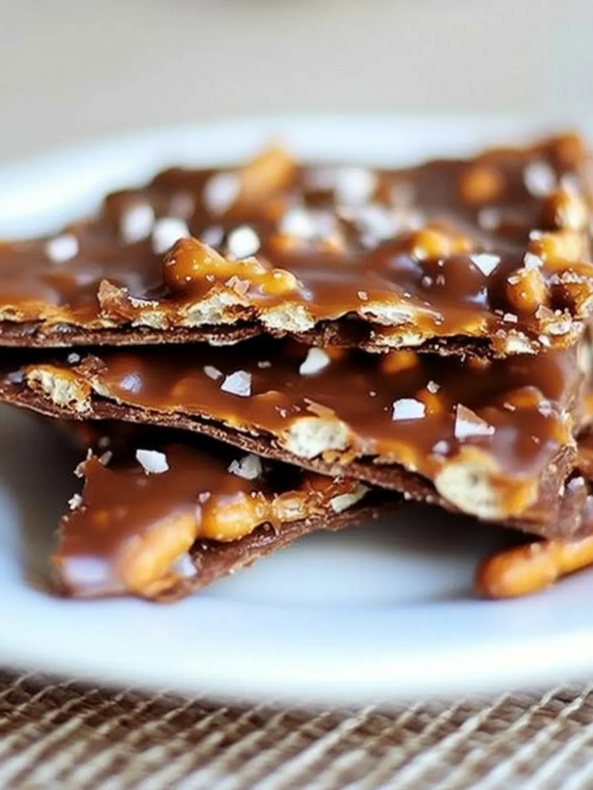 Salted Caramel Pretzel Bark: No-Bake Bliss for Sweet Cravings 4 Salted Caramel Pretzel Bark