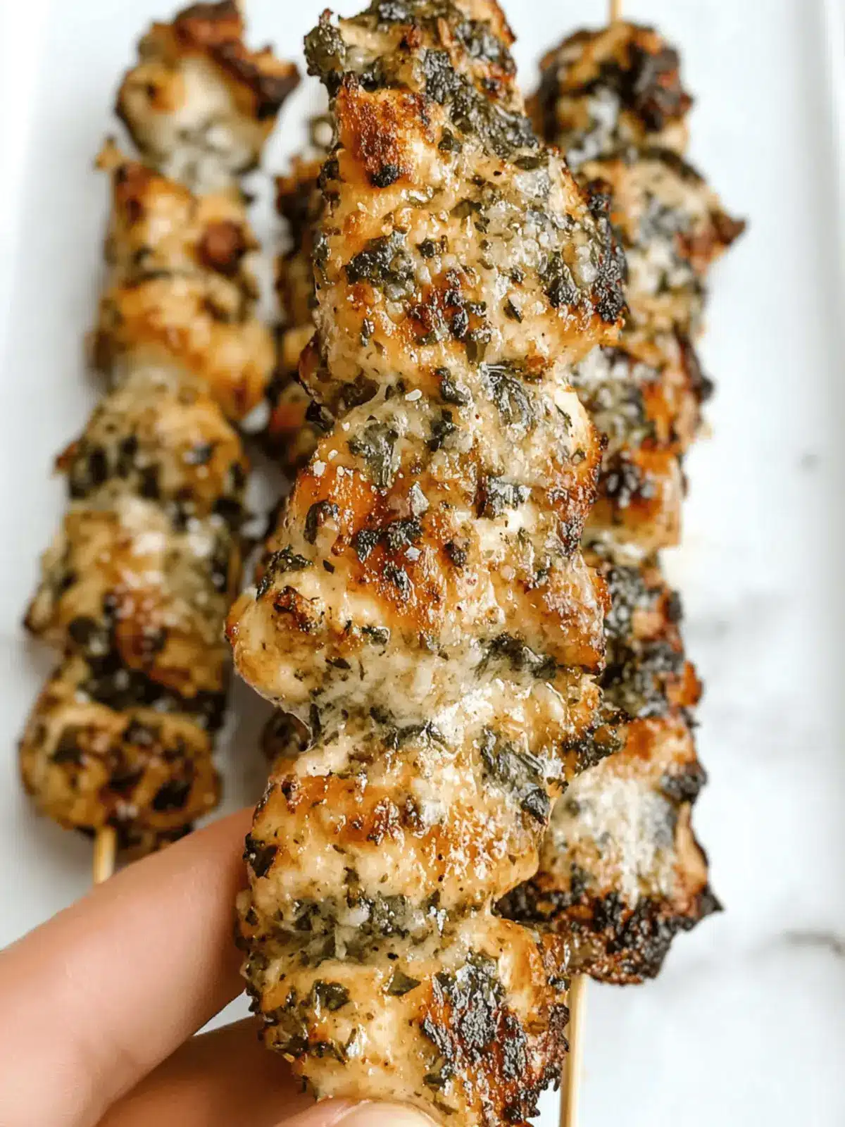Ranch Garlic Parmesan Chicken Skewers Everyone Will Love 3 Ranch Garlic Parmesan Chicken Skewers