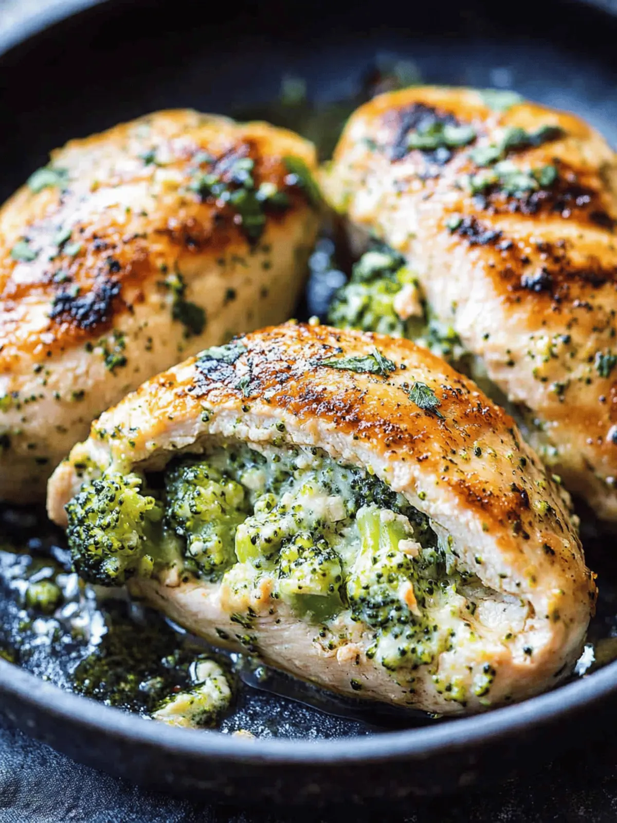 Mouthwatering Stuffed Chicken Breast with Broccoli and Cheese 3 Stuffed Chicken Breast with Broccoli and Cheese
