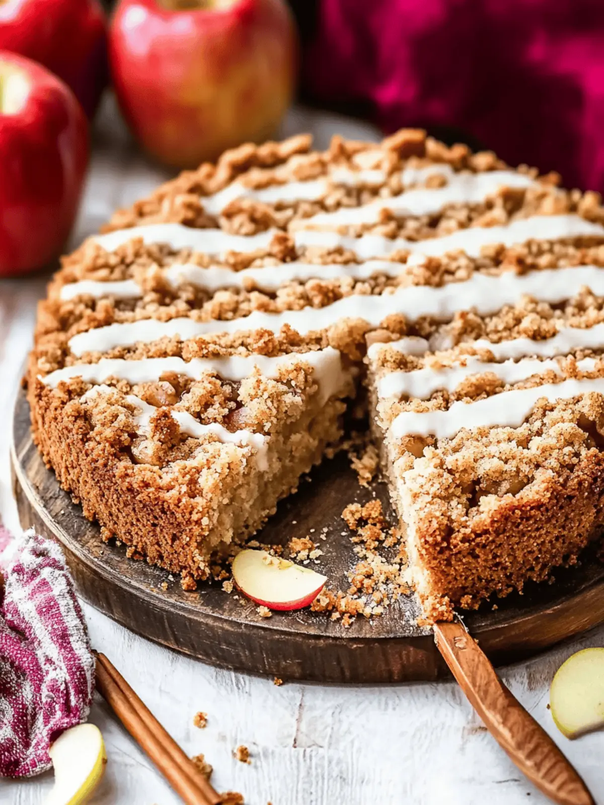 Warm and Cozy Apple Crumb Cake Perfect for Fall Mornings 3 Apple Crumb Cake
