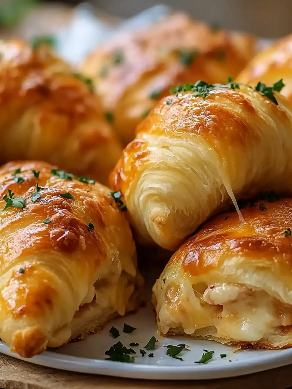 Cheesy Chicken Stuffed Crescent Rolls for Cozy Family Nights 4 Cheesy Chicken Stuffed Crescent Rolls