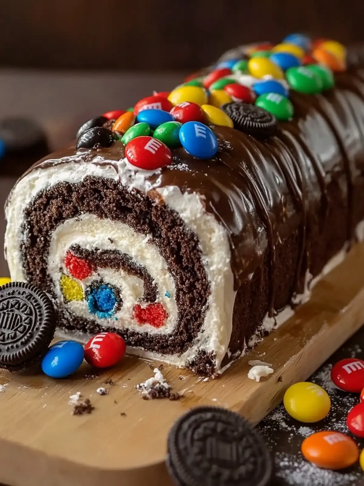 M&M s Ferrero Oreo Cake Roll Recipe: Indulge Your Sweet Tooth 3 M&M s Ferrero Oreo Cake Roll Recipe