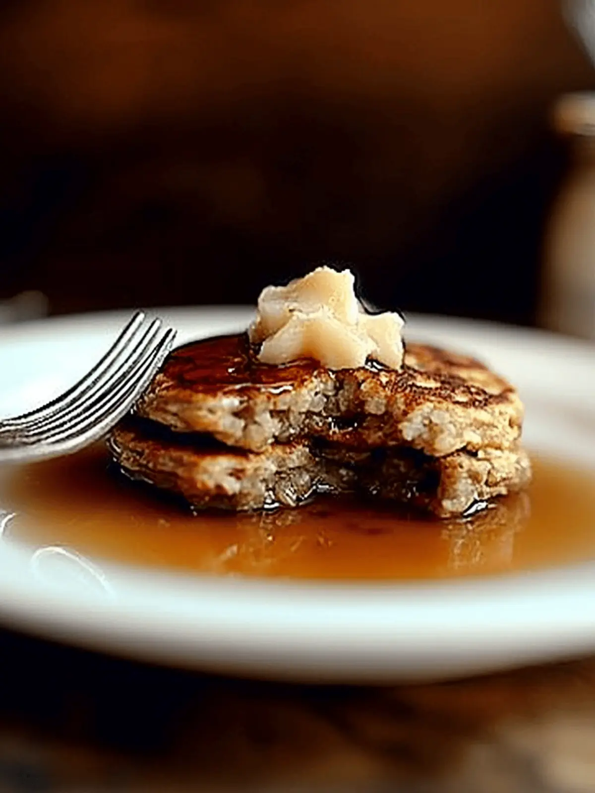 Wild Rice Pancakes with Maple Syrup for Breakfast Bliss 2 Wild Rice Pancakes with Maple Syrup