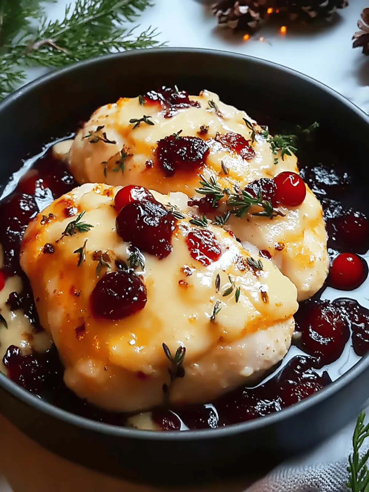 Decadent Cranberry Brie Stuffed Chicken for Memorable Dinners 2 Cranberry Brie Stuffed Chicken