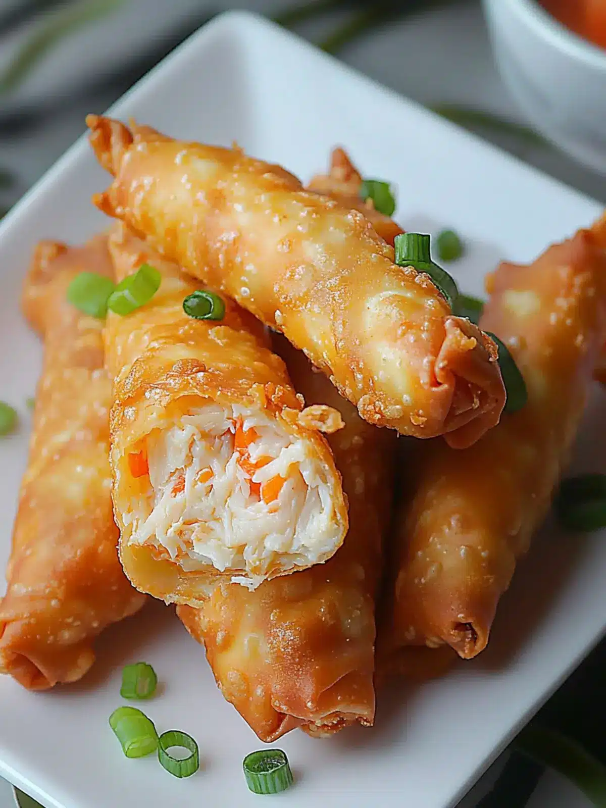 Crispy Crab Cake Egg Rolls for Ultimate Flavor Fun 2 Crab Cake Egg Rolls