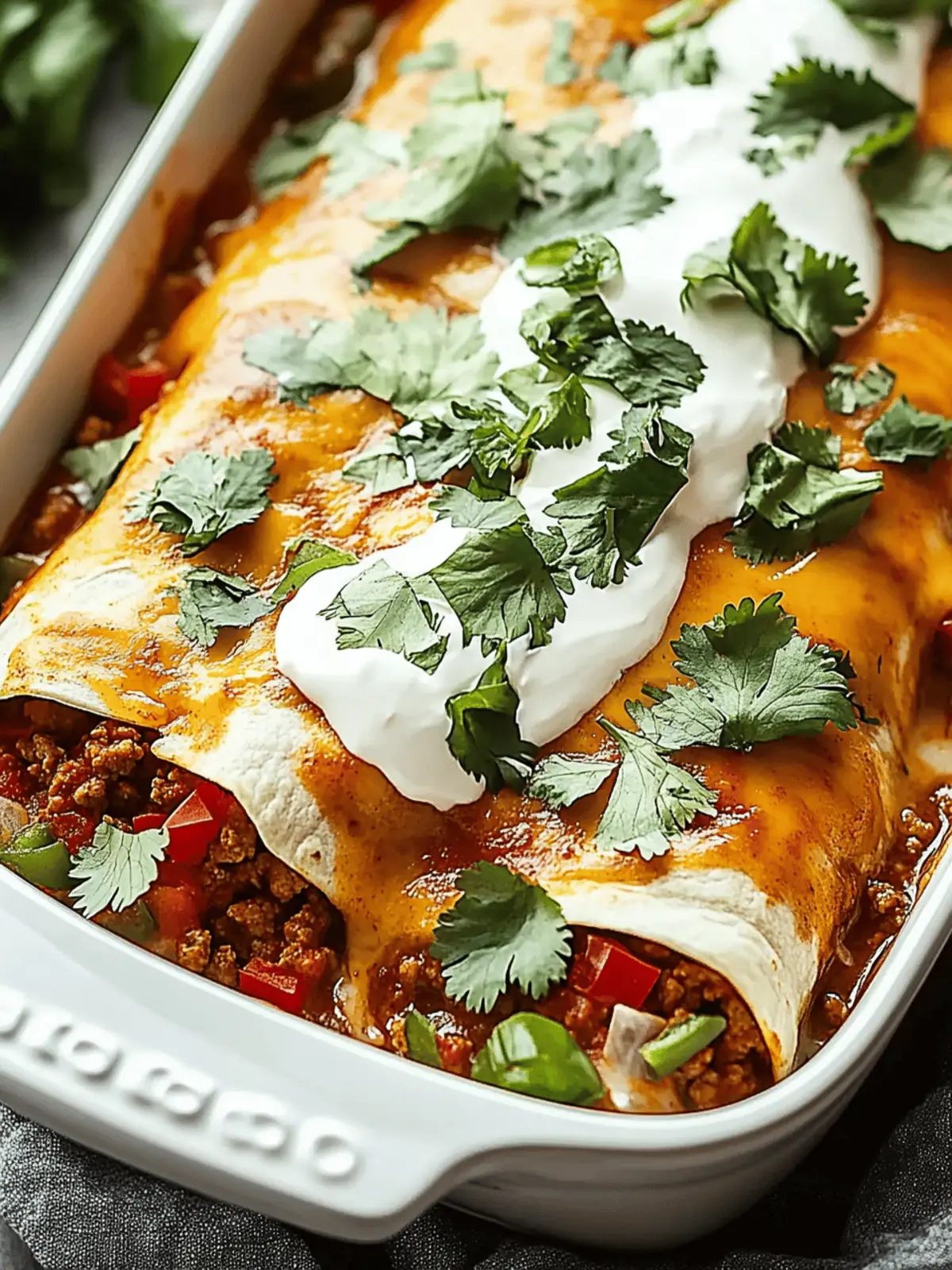 Savory Easy Ground Beef Enchiladas Your Family Will Love 4 Easy Ground Beef Enchiladas