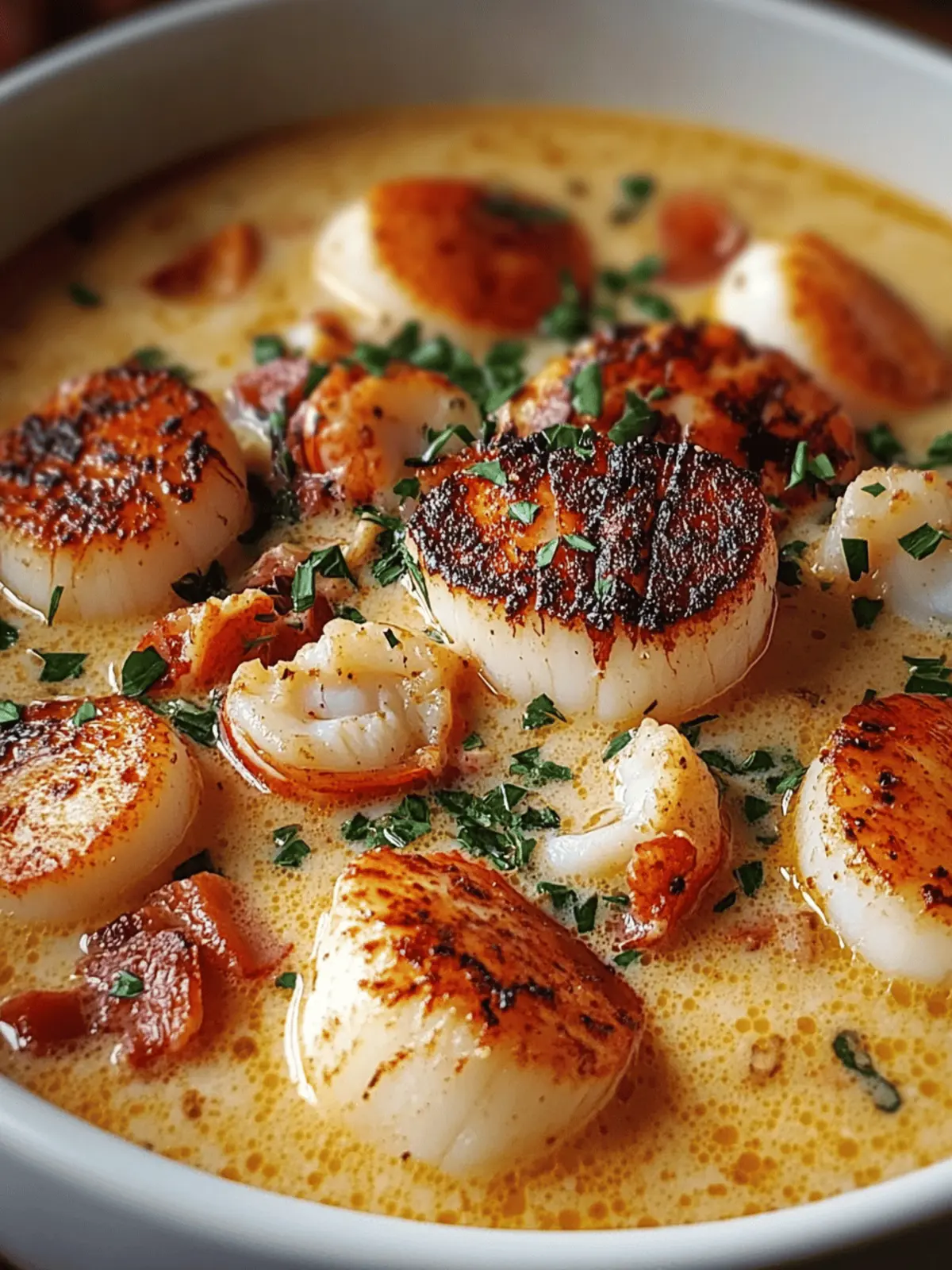 Creamy Lobster Scallop Chowder for Cozy Nights In 2 Lobster Scallop Chowder
