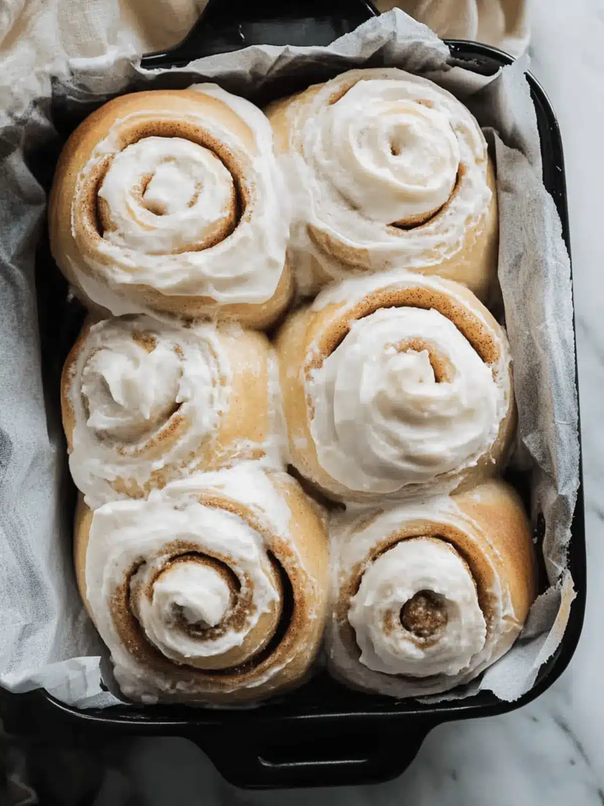 Giant Fluffy Cinnamon Rolls That Melt in Your Mouth 3 Giant Fluffy Cinnamon Rolls