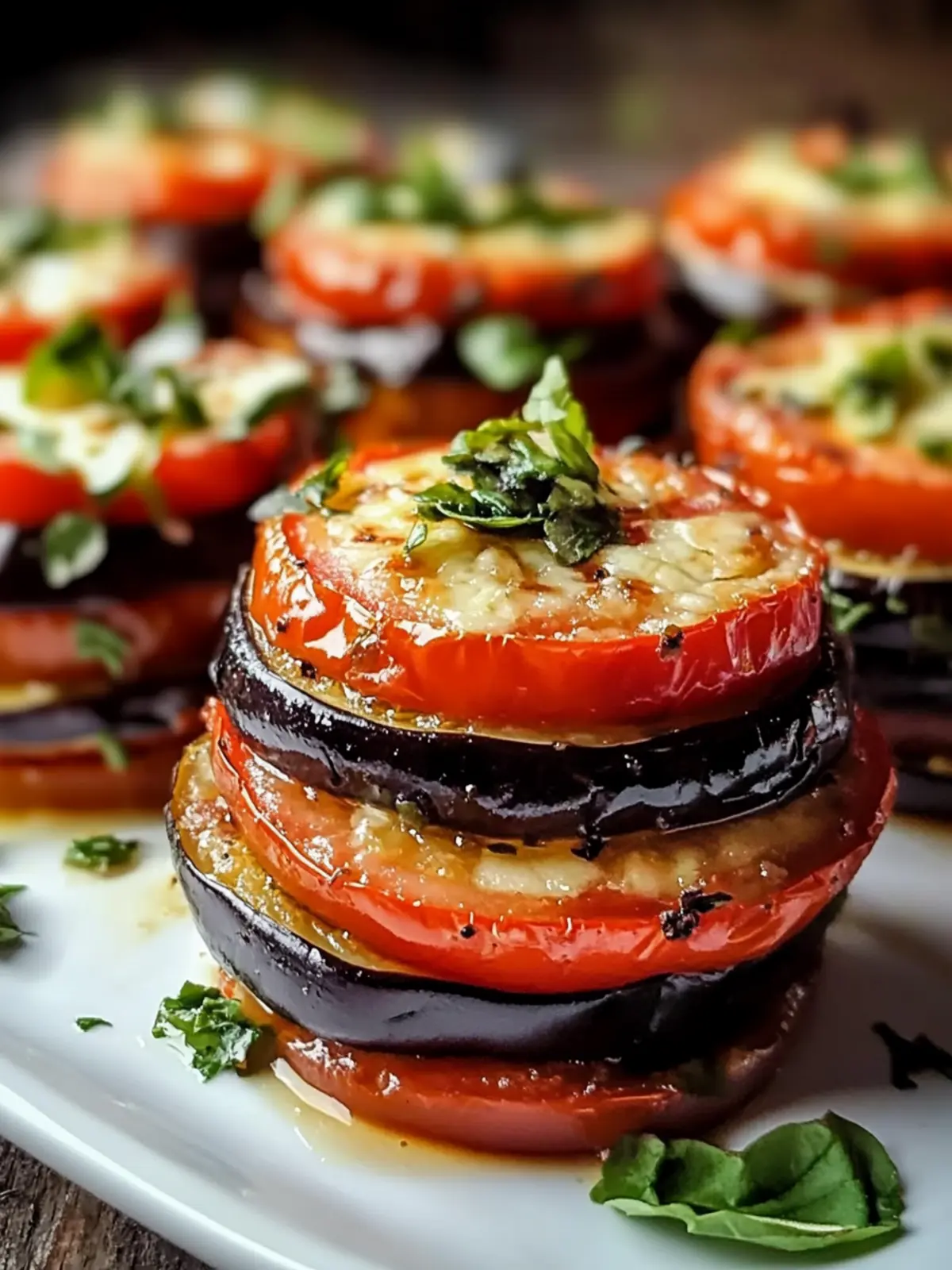 Baked Eggplant and Tomato Stacks for a Cozy, Healthy Dinner 4 Baked Eggplant and Tomato Stacks