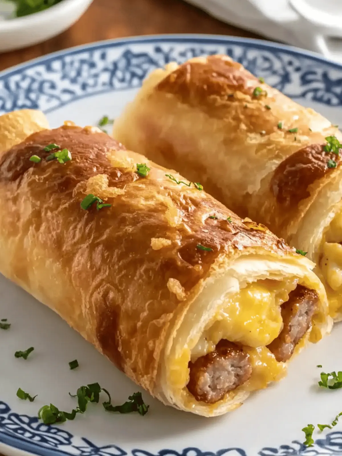 Sausage Egg Breakfast Roll-Ups That Make Mornings Exciting 2 Sausage Egg Breakfast Roll-Ups That Make Mornings Exciting