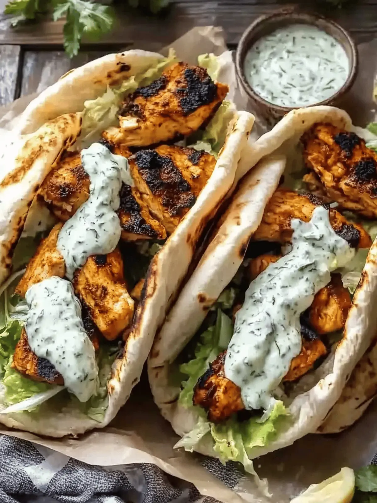 Sheet Pan Chicken Pitas with Herby Ranch for Easy Weeknight Wins 2 Sheet Pan Chicken Pitas with Herby Ranch