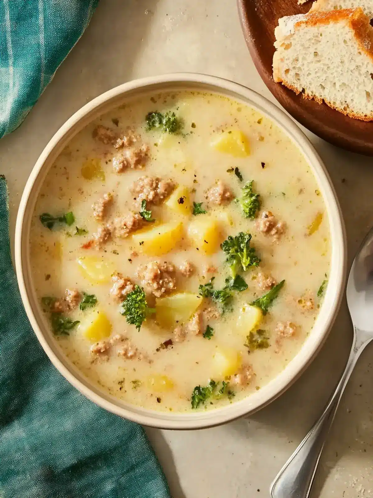 Cozy Crockpot Potato Soup with Sausage for Ultimate Comfort 4 Cozy Crockpot Potato Soup with Sausage