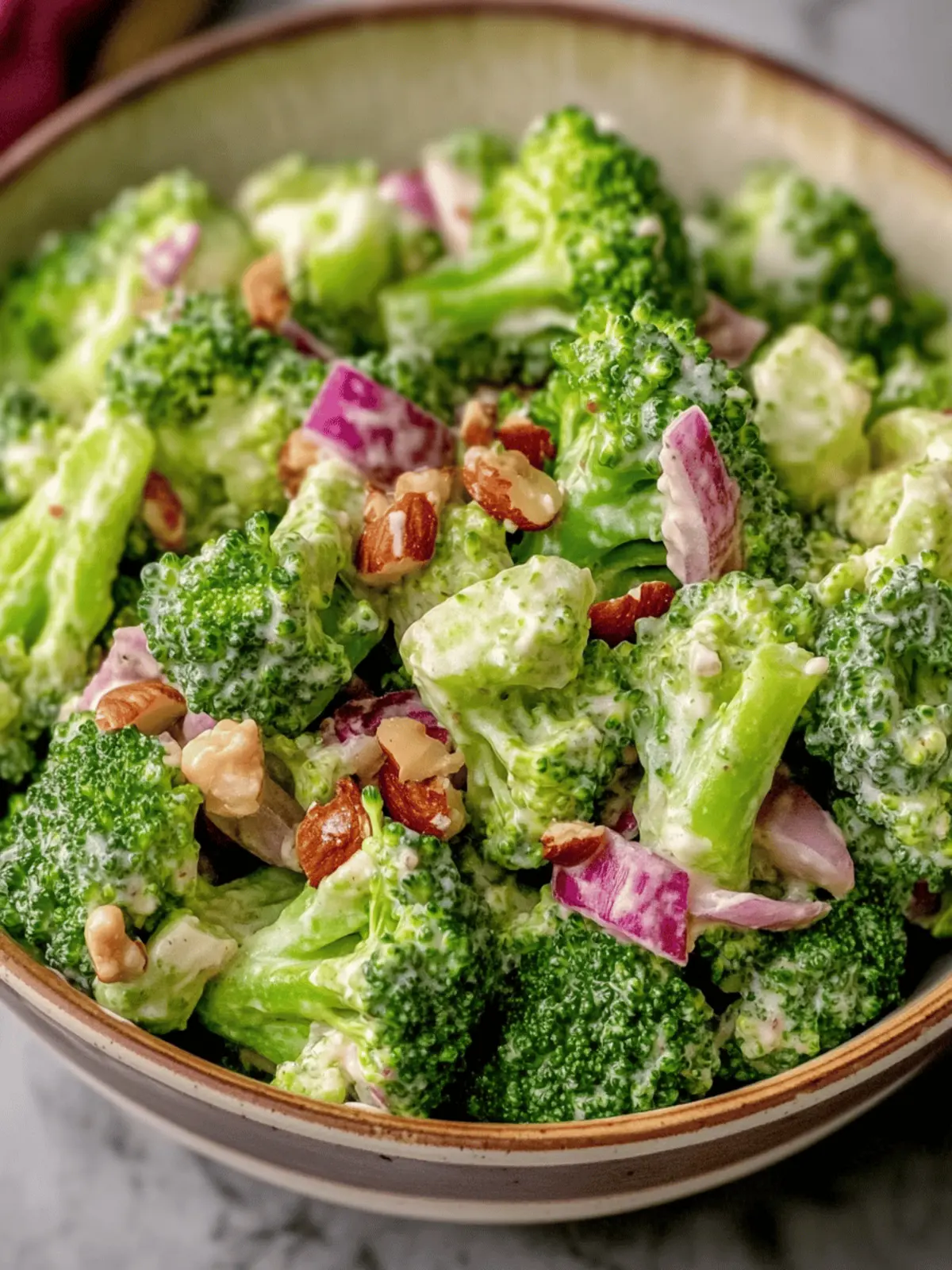 Fresh & Flavorful Raw Vegan Broccoli Salad Everyone Will Love 2 Fresh & Flavorful Raw Vegan Broccoli Salad Everyone Will Love