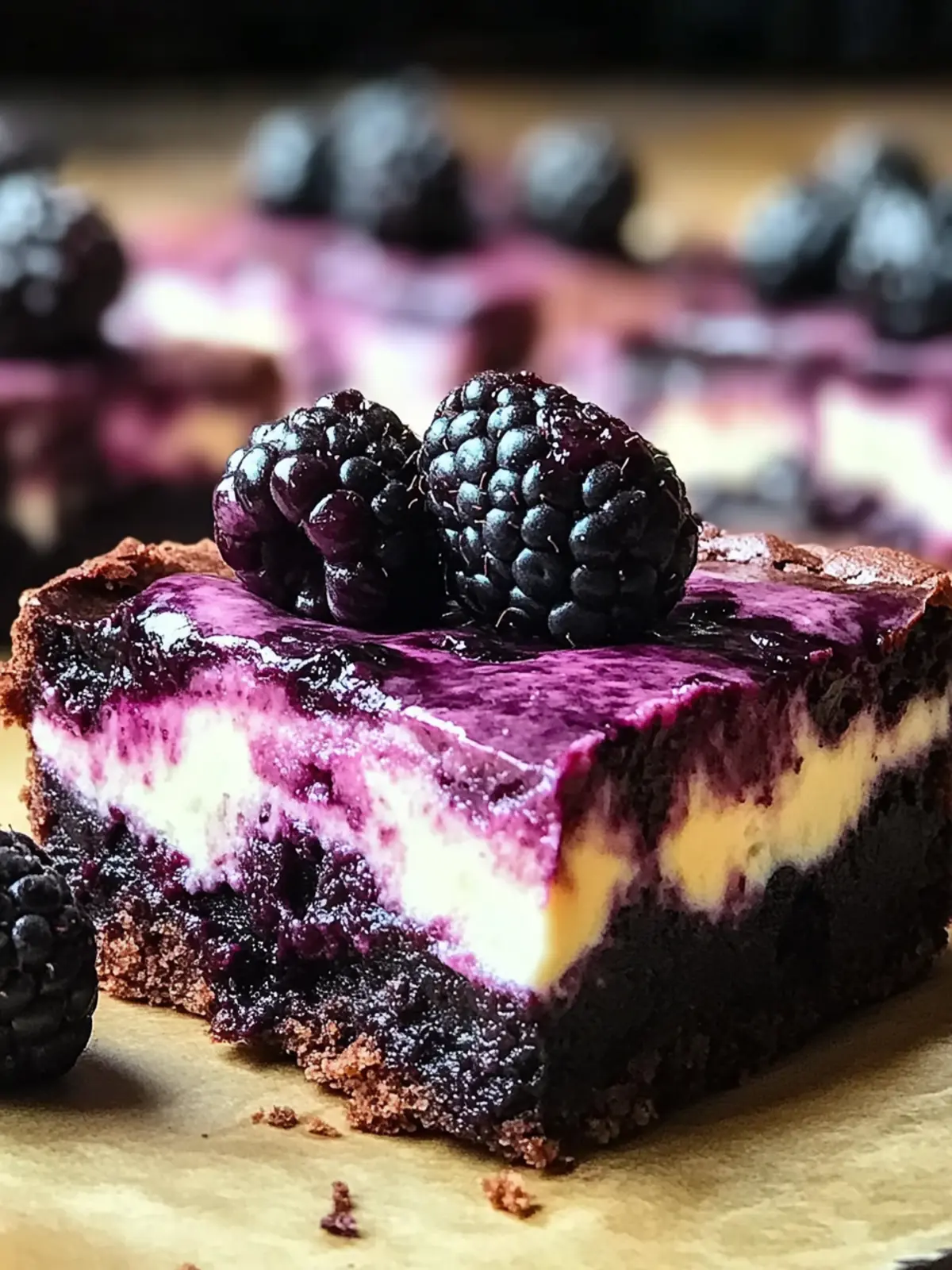 Irresistible Blackberry Cheesecake Brownies You ll Crave Daily 3 Irresistible Blackberry Cheesecake Brownies