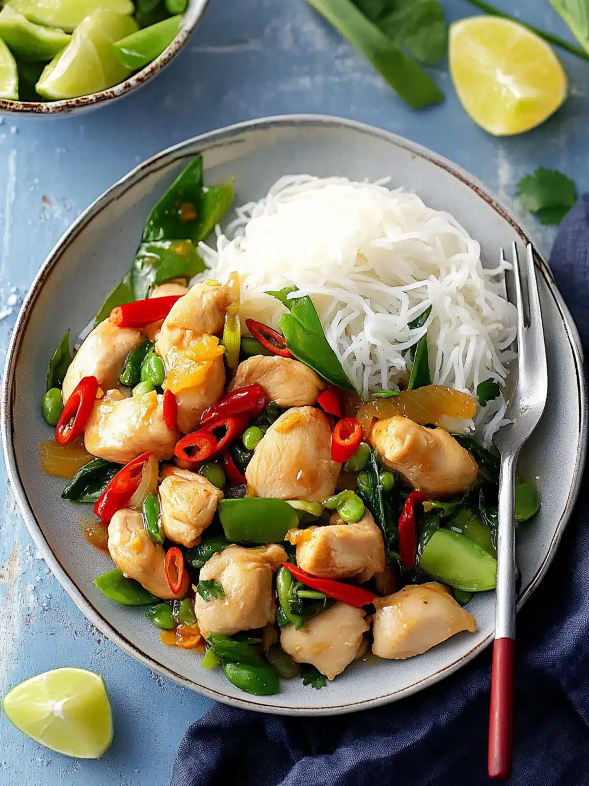 Savor 30-Minute Lime Lemongrass And Chilli Chicken Stir Fry 3 Lime Lemongrass And Chilli Chicken Stir Fry