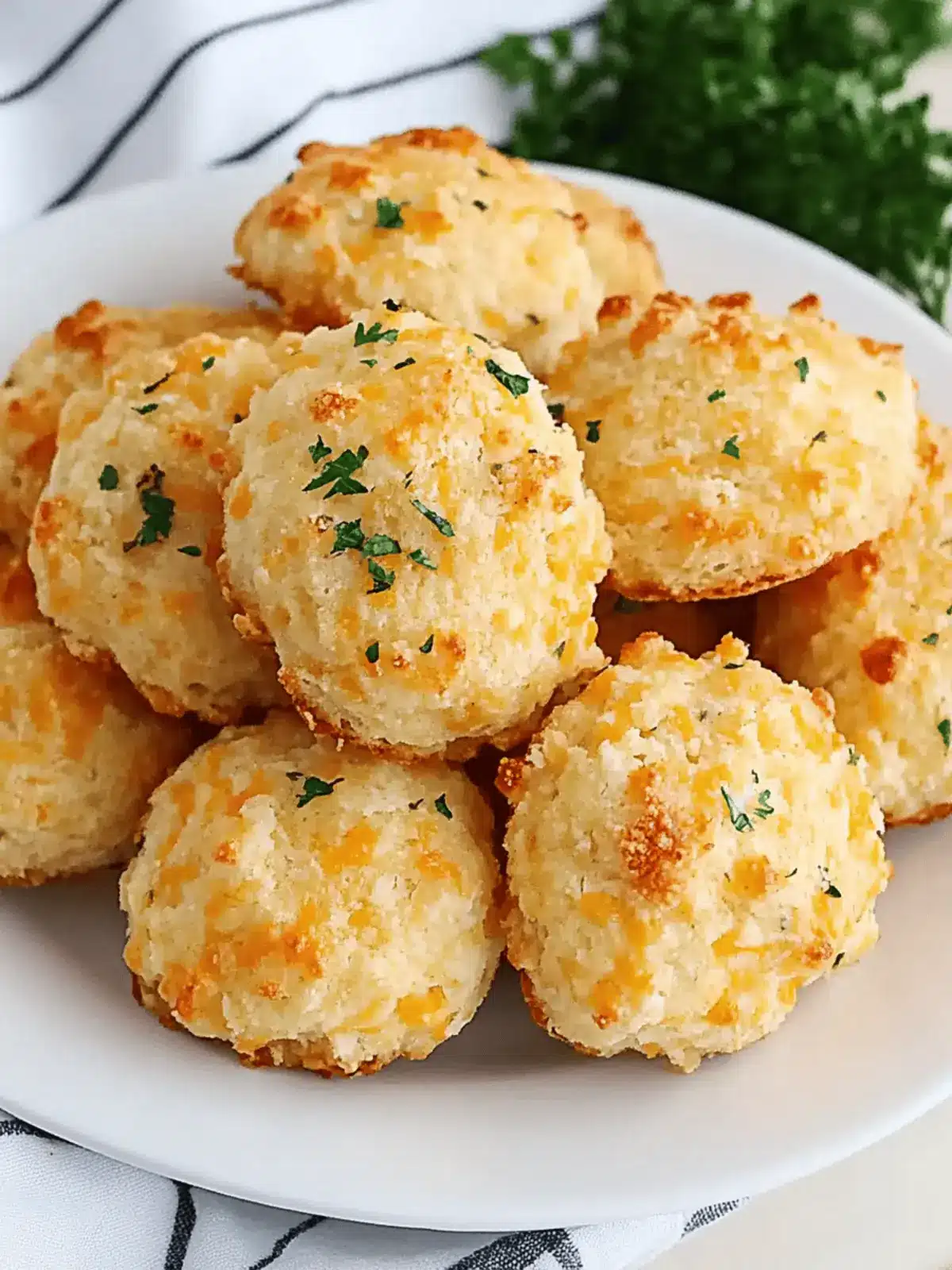 Melt-in-Your-Mouth Cheddar Bay Biscuits with Garlic Butter 4 Cheddar Bay Biscuits