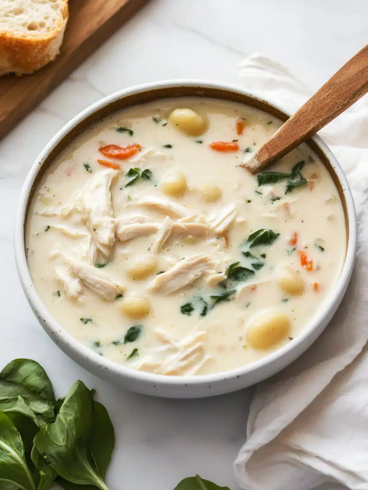 Creamy Chicken and Gnocchi Soup for Ultimate Cozy Nights 3 Creamy Chicken and Gnocchi Soup