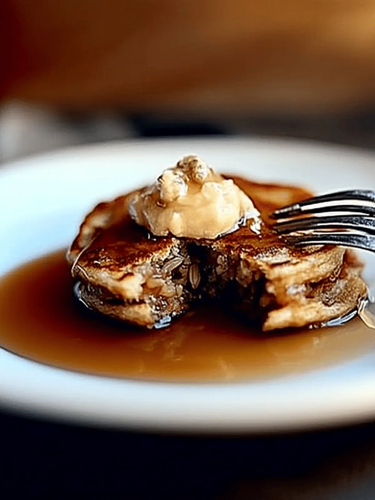 Wild Rice Pancakes with Maple Syrup for Breakfast Bliss 3 Wild Rice Pancakes with Maple Syrup