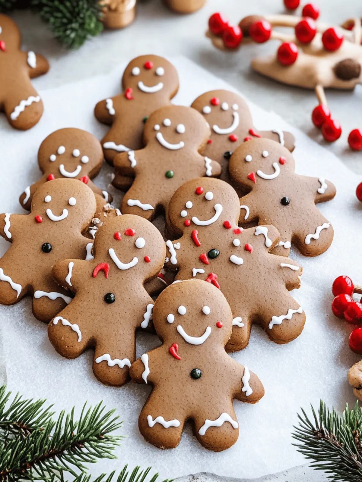 Whip Up Chewy Gingerbread Men Sugar Cookies for the Holidays 2 Gingerbread Men Sugar Cookies