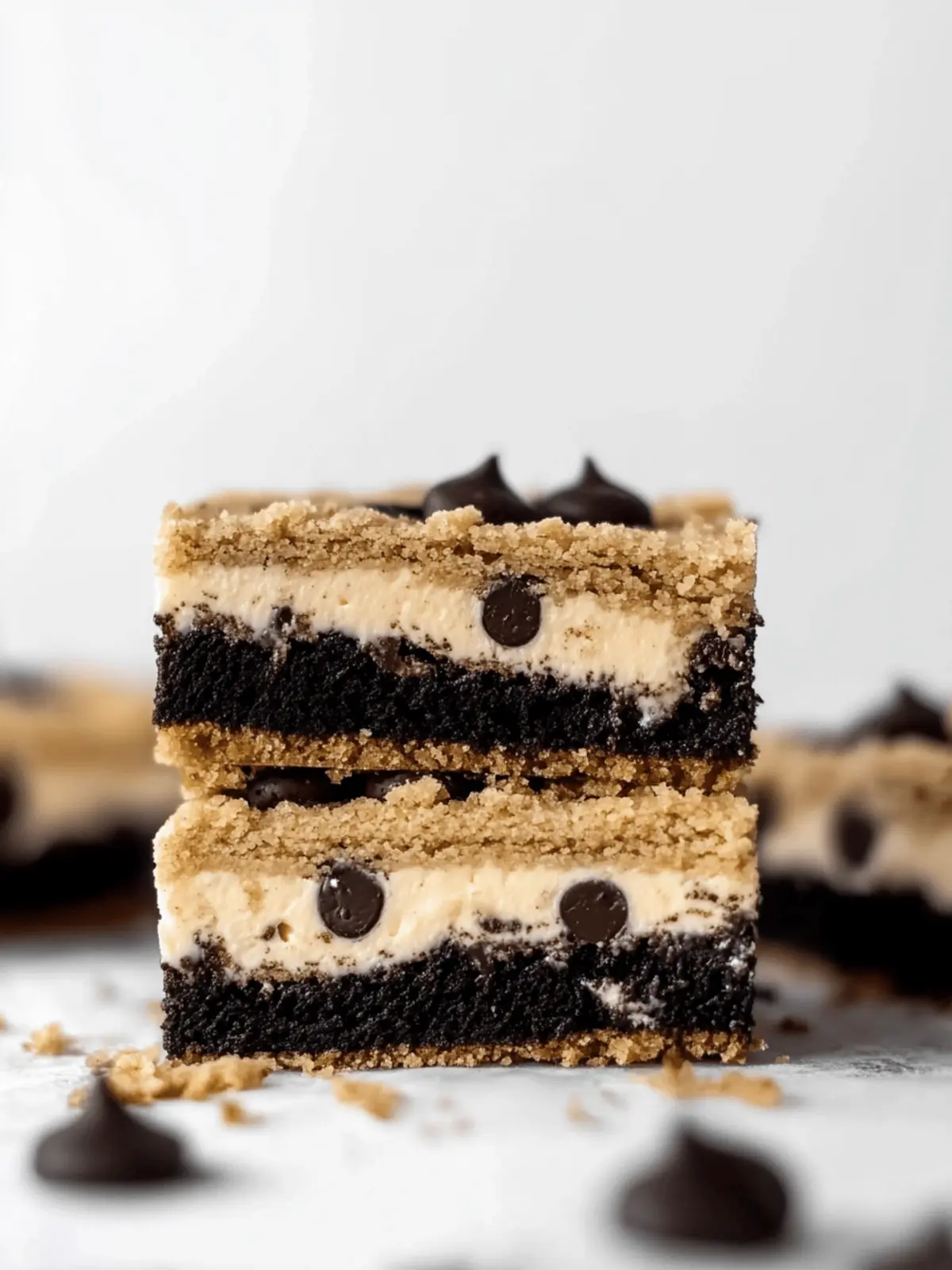 Irresistible Cookies and Cream Bars Loaded with Oreo Goodness 4 Irresistible Cookies and Cream Bars Loaded with Oreo Goodness