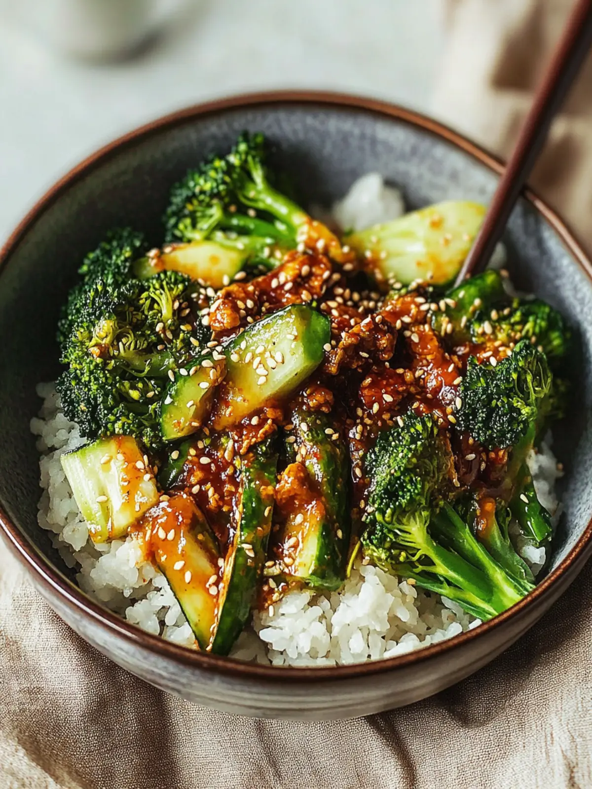 Easy Gochujang Broccoli Bowl for a Flavor-Packed Dinner 3 Easy Gochujang Broccoli