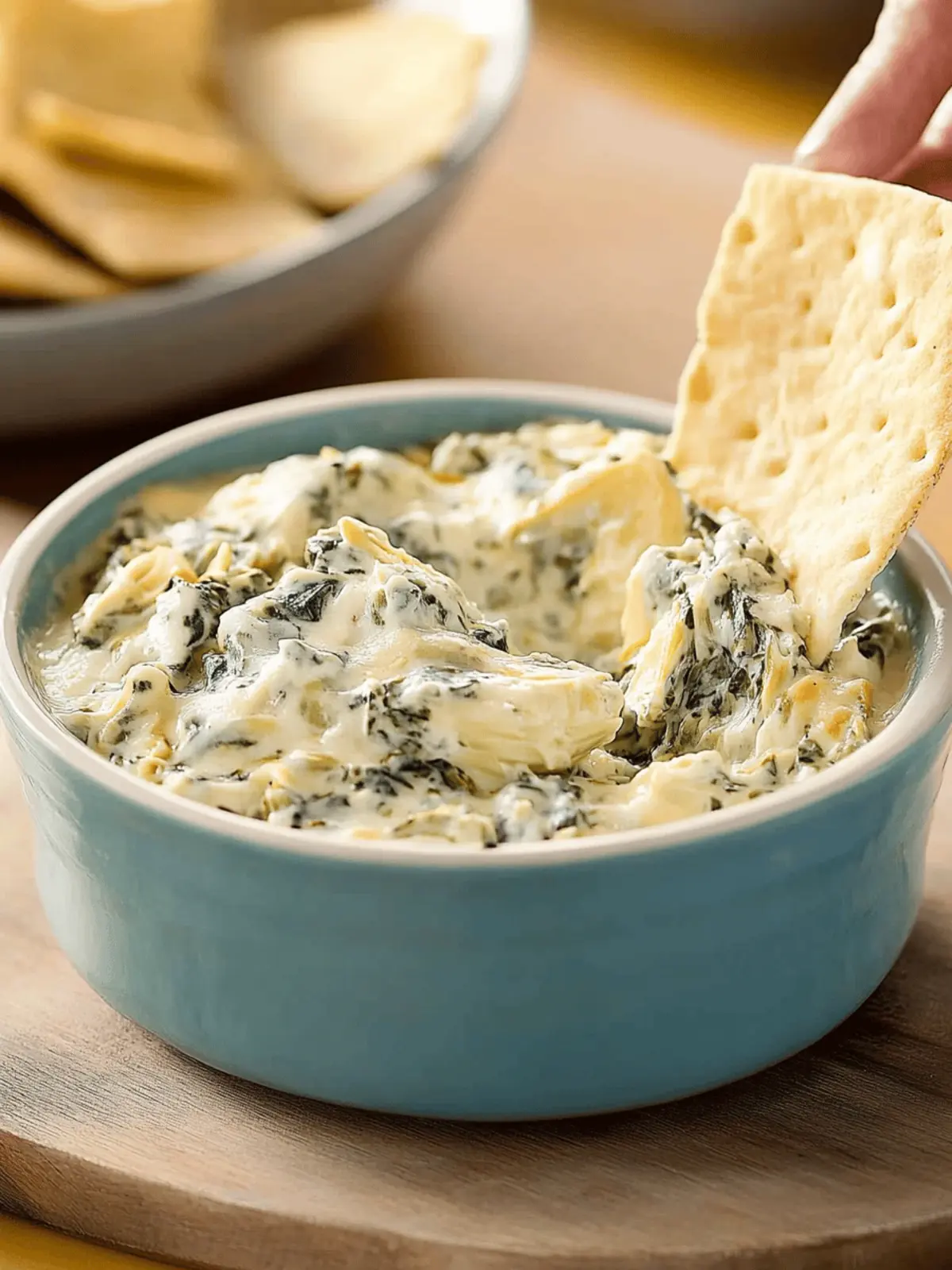 Creamy Crockpot Spinach & Artichoke Dip You ll Love Forever 2 Crockpot Spinach & Artichoke Dip