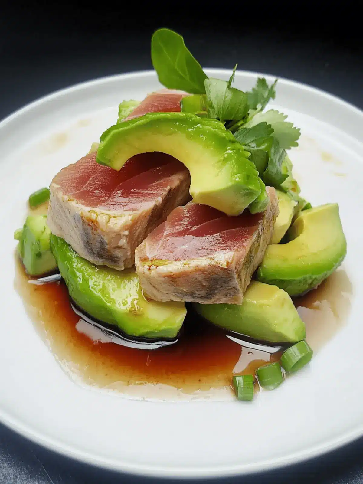 Seared Tuna with Avocado: A Quick and Zesty Delight! 2 Seared Tuna with Avocado