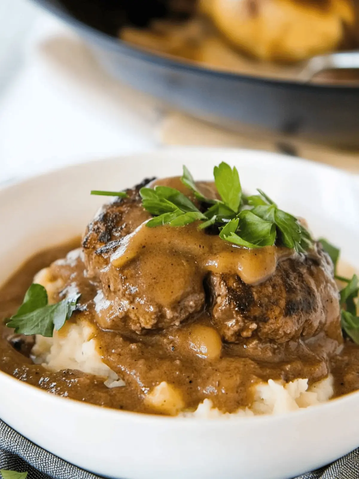 Bobby Flay s Salisbury Steak: Comforting Homemade Delight 3 Bobby Flay s Salisbury Steak