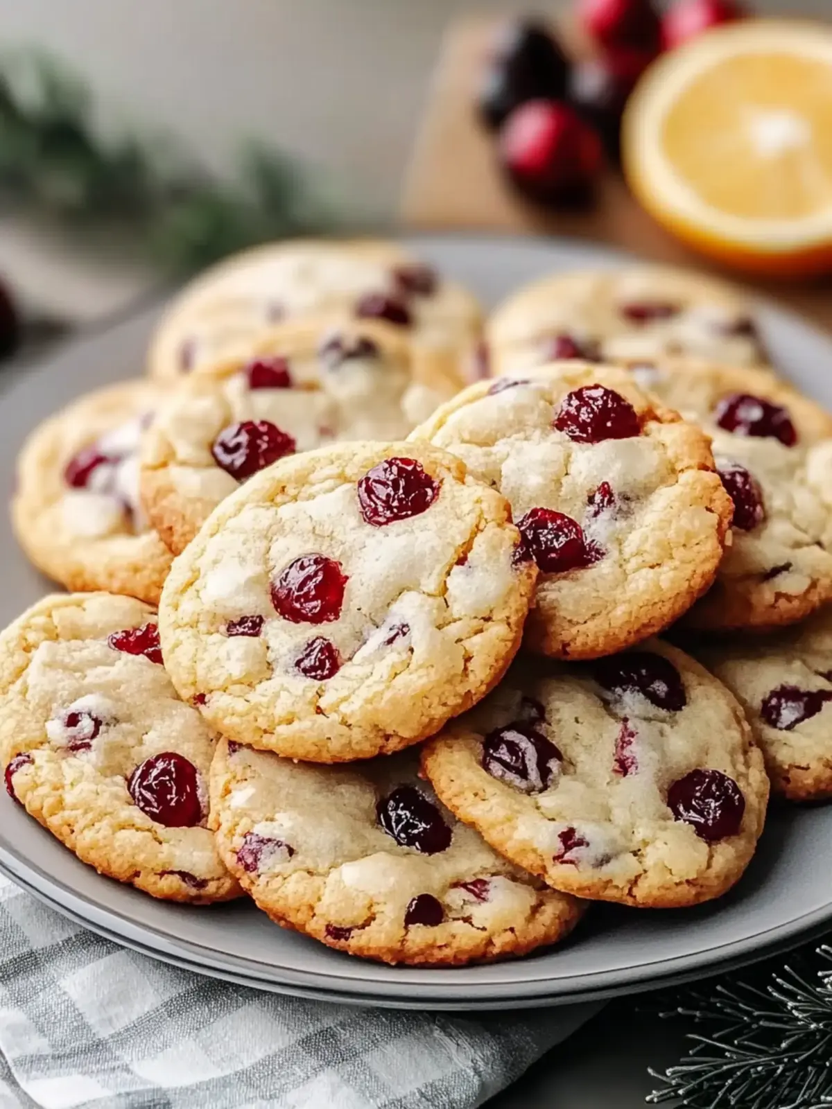 Cranberry Orange Cookies Recipe for Festive Holiday Joy 3 Cranberry Orange Cookies Recipe