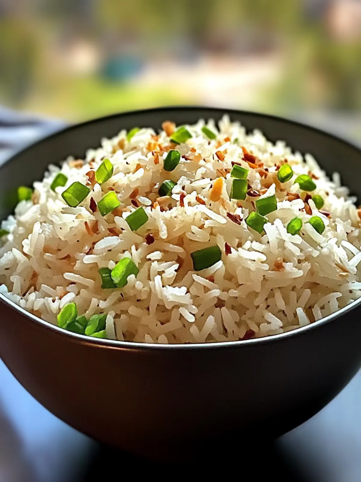 Fluffy Ginger Garlic Coconut Rice for Tropical Flavor Bliss 2 Ginger Garlic Coconut Rice