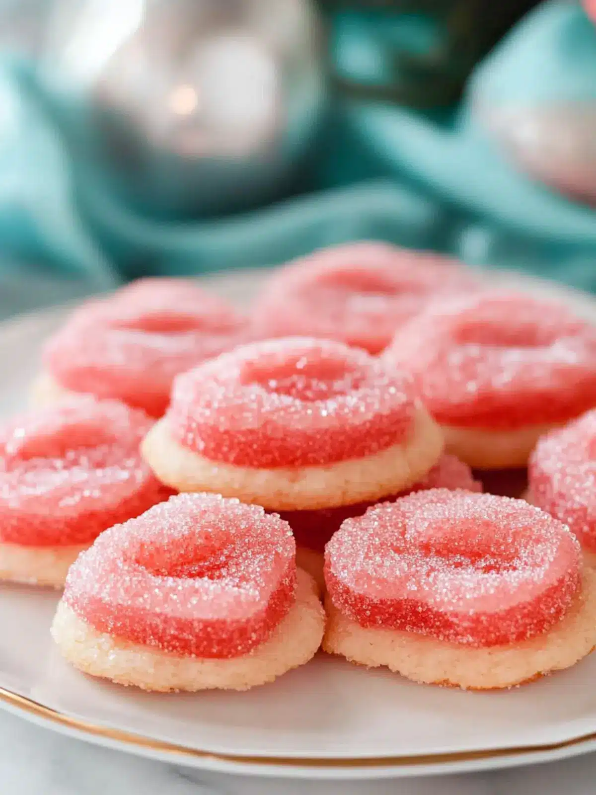 Delicious Strawberry Jello Sugar Cookies for Colorful Celebrations 4 Strawberry Jello Sugar Cookies