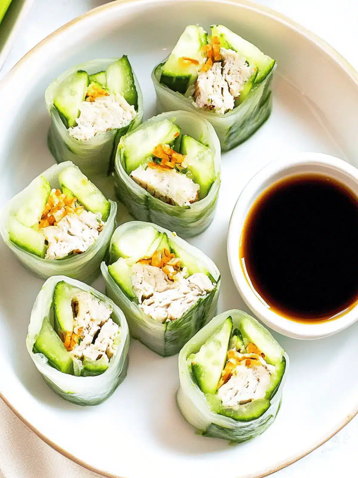 Cucumber Sushi Rolls: Your New Favorite Light Meal Delight 3 Cucumber Sushi Rolls