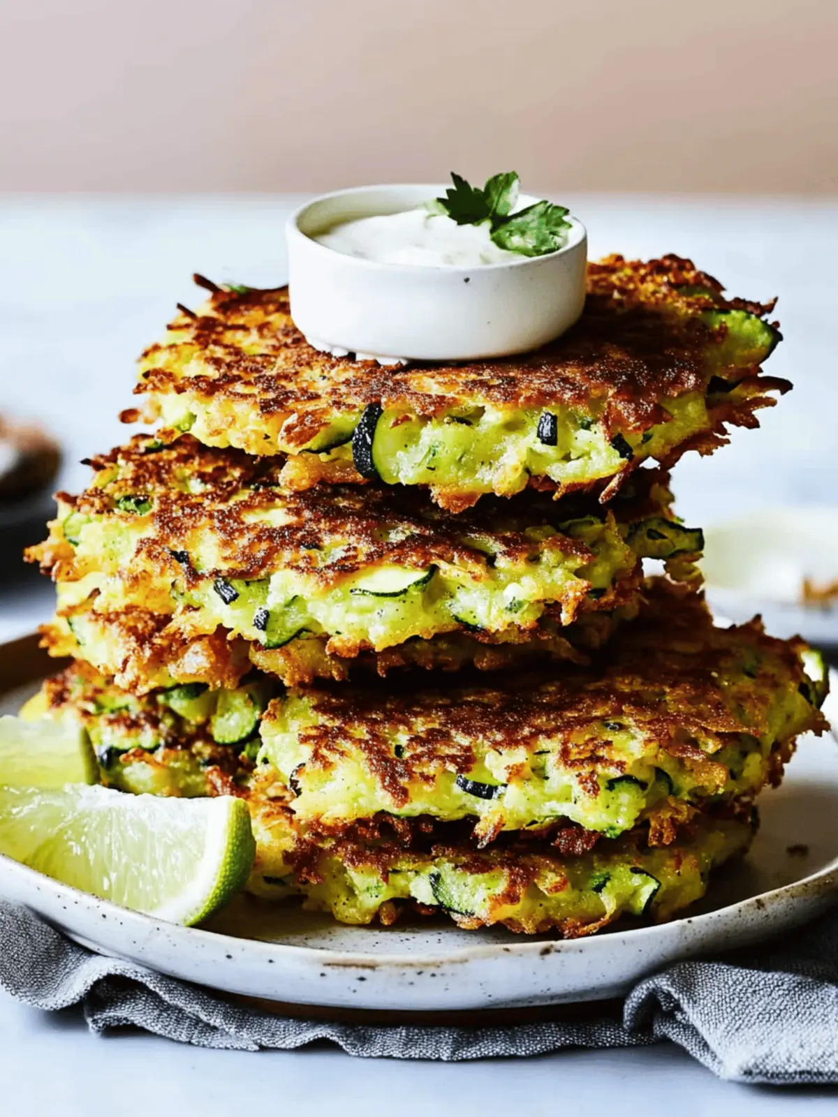 Crispy Zucchini Fritters for Your Summer Snack Cravings 4 Zucchini Fritters