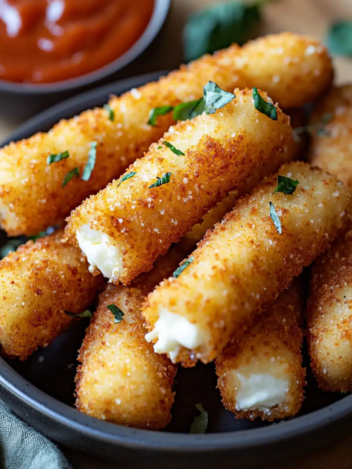 Keto Mozzarella Sticks: Crispy, Guilt-Free Cheese Indulgence 2 Keto Mozzarella Sticks