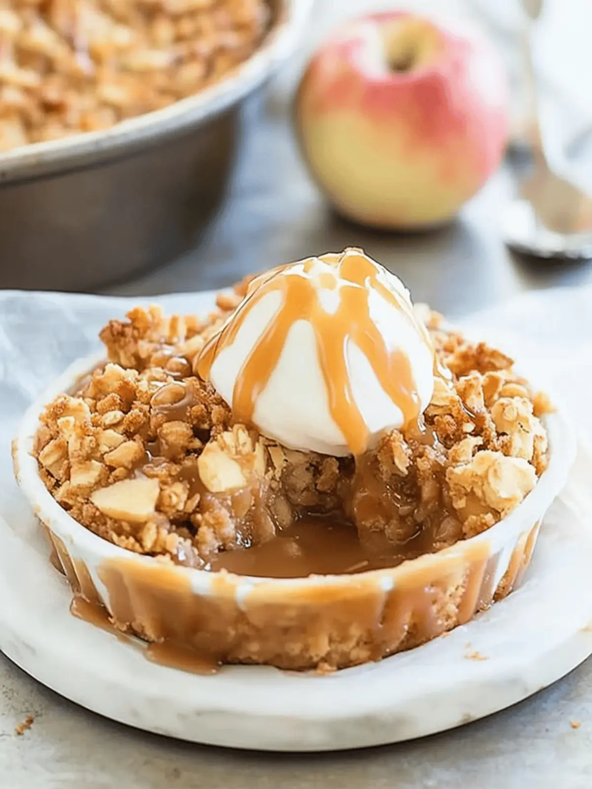 Decadent Caramel Apple Crisp That Will Wow Your Guests 4 Caramel Apple Crisp