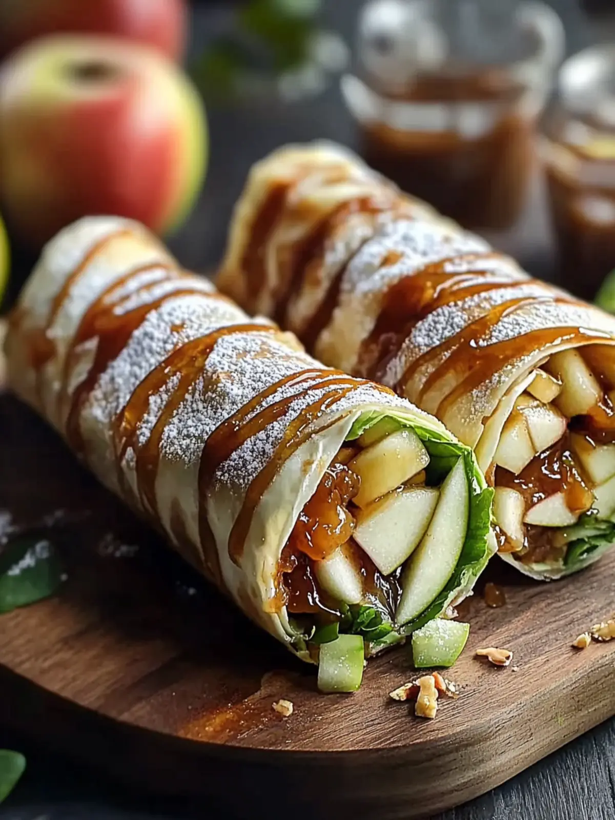 Sweet Apple Butter Wraps That Will Warm Your Heart! 2 Sweet Apple Butter Wraps