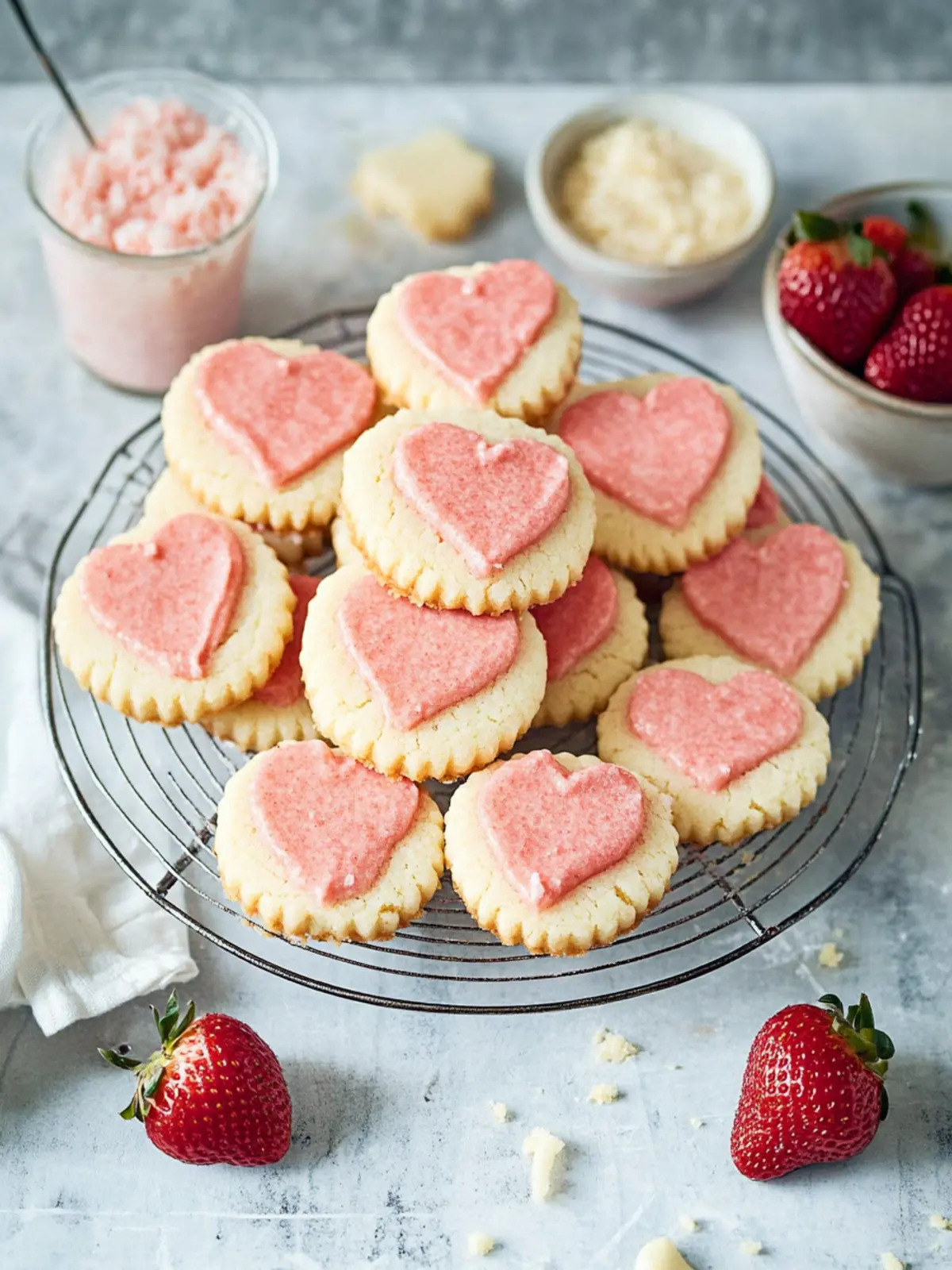 Irresistible Strawberry Malt Sugar Cookies You ll Love 3 strawberry malt sugar cookies