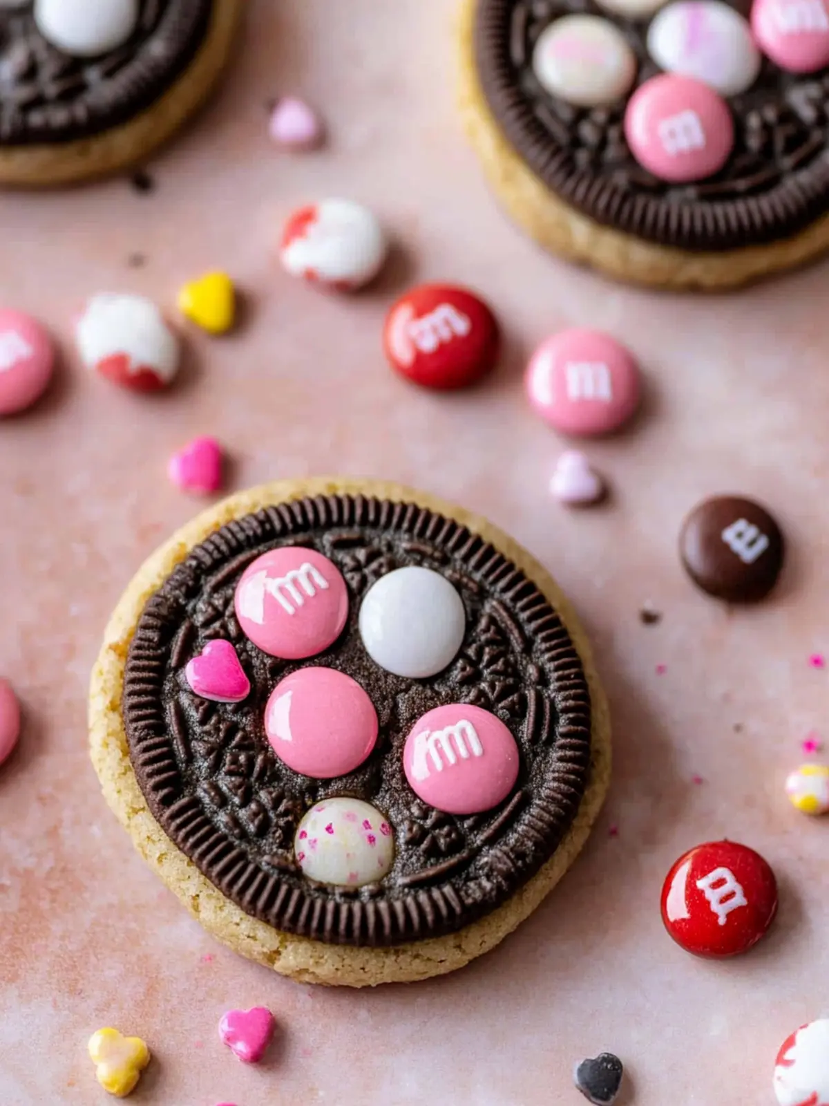 Valentine's Day Oreo M&M's Cookies for Sweet Lovers 4 Valentine's day Oreo M&m's cookies