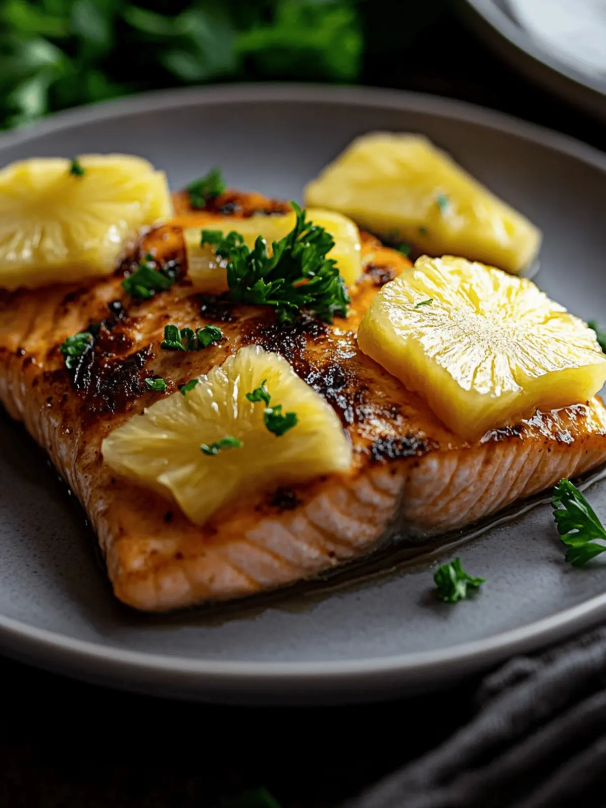 Savory Honey Pineapple Salmon That Will Impress Everyone 3 Honey Pineapple Salmon