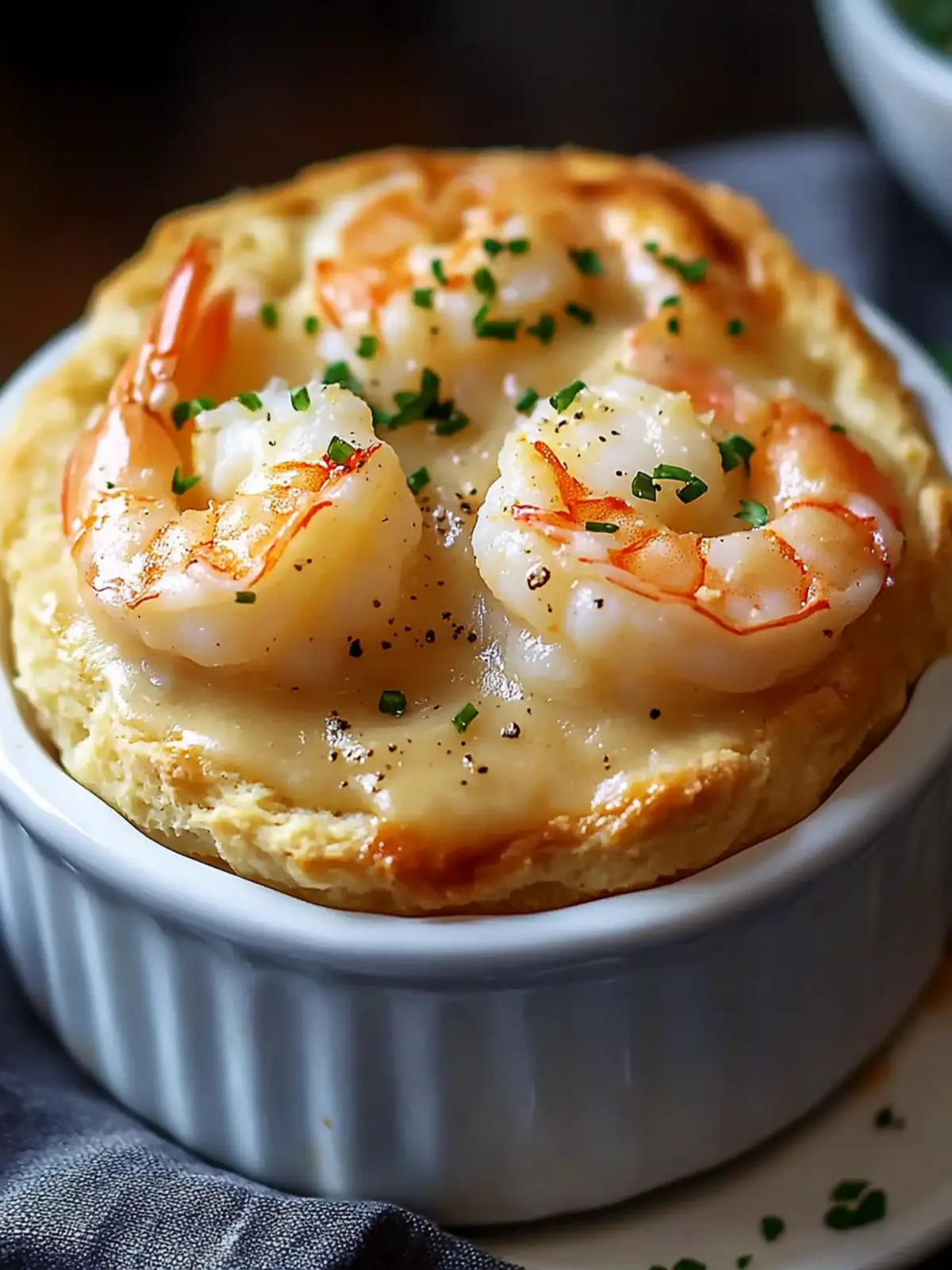 Delightful Shrimp & Lobster Cheddar Bay Biscuit Pot Pie Recipe 3 Shrimp & Lobster Cheddar Bay Biscuit Pot Pie